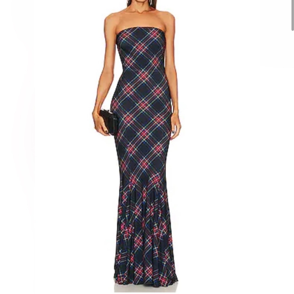 Norma Kamali Strapless Dress